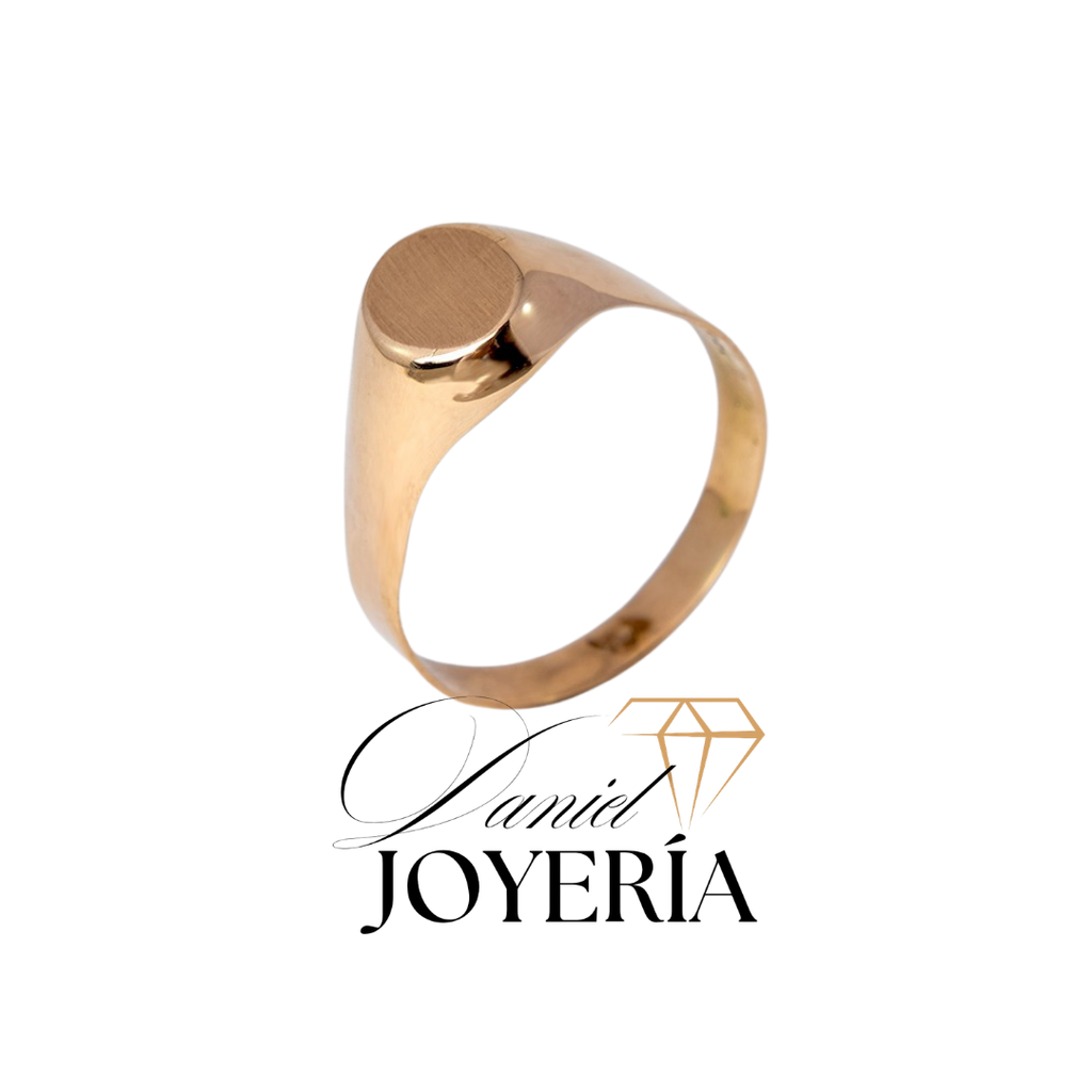 Anillo Sello Oro de 18k