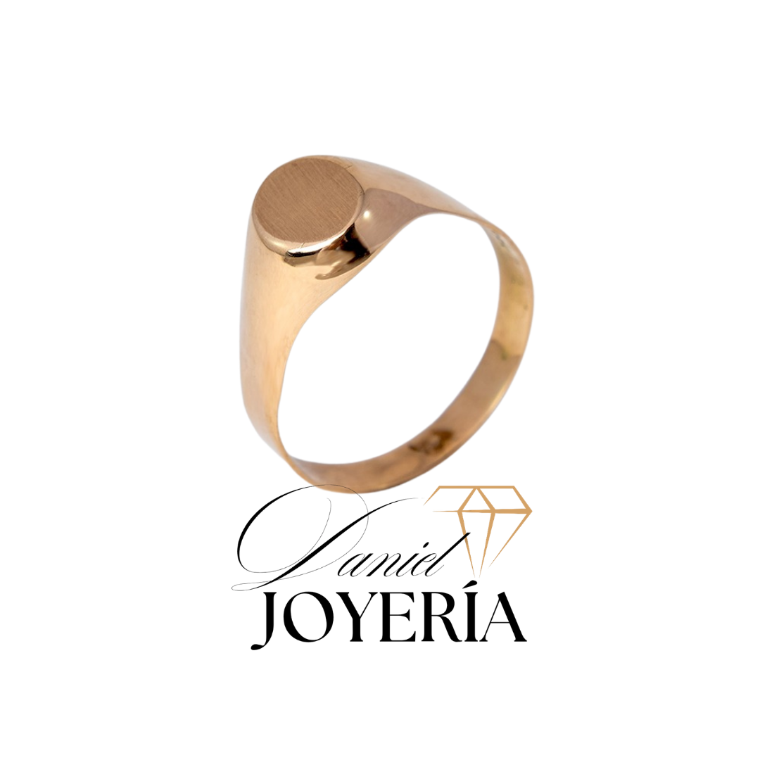 Anillo Sello Oro de 18k