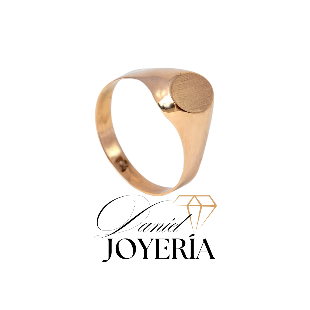 Anillo Sello Oro de 18k