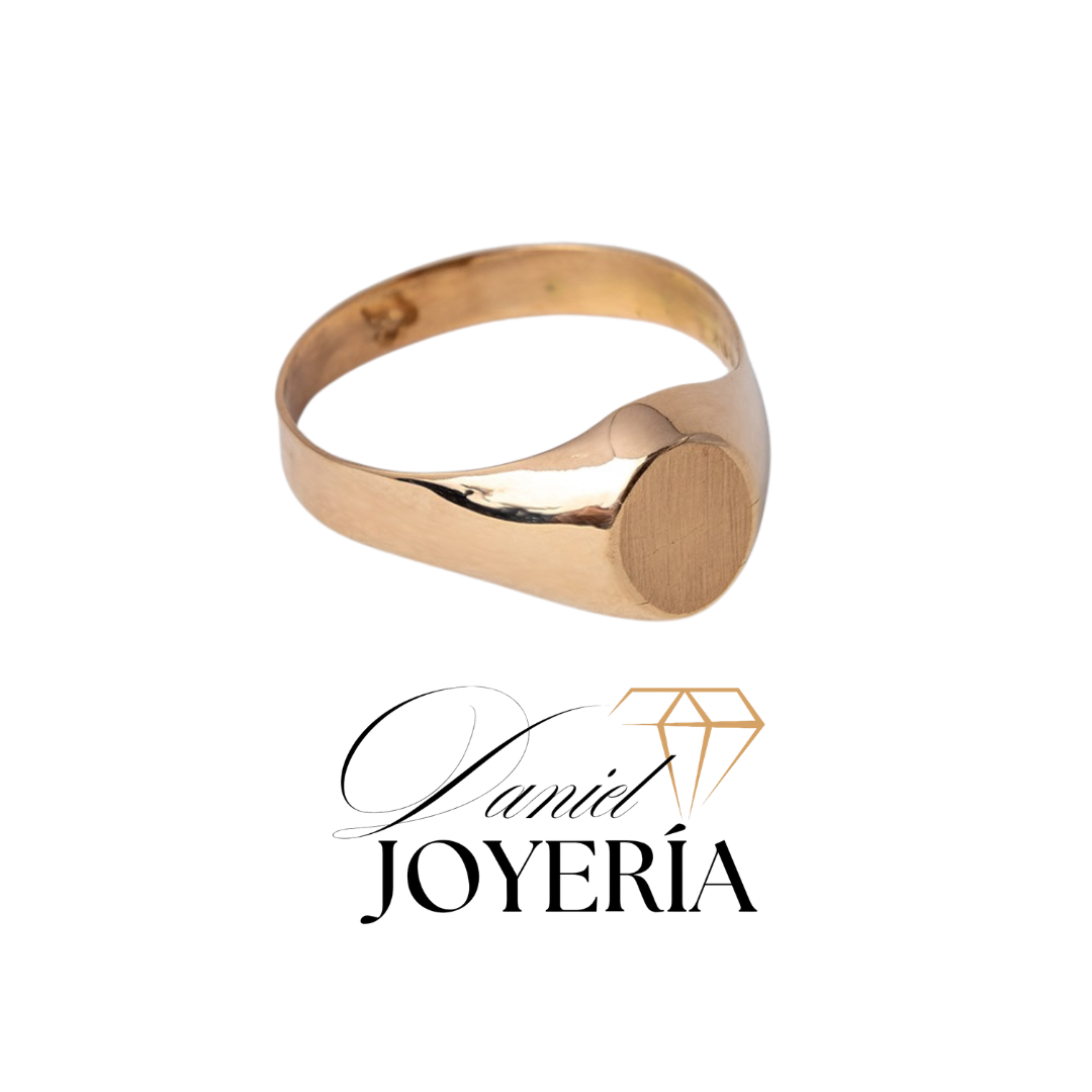 Anillo Sello Oro de 18k